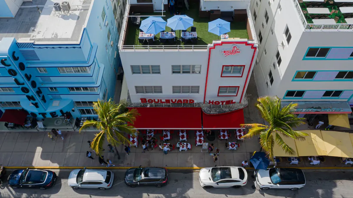 Image of Ocean Drive South Beach Miami