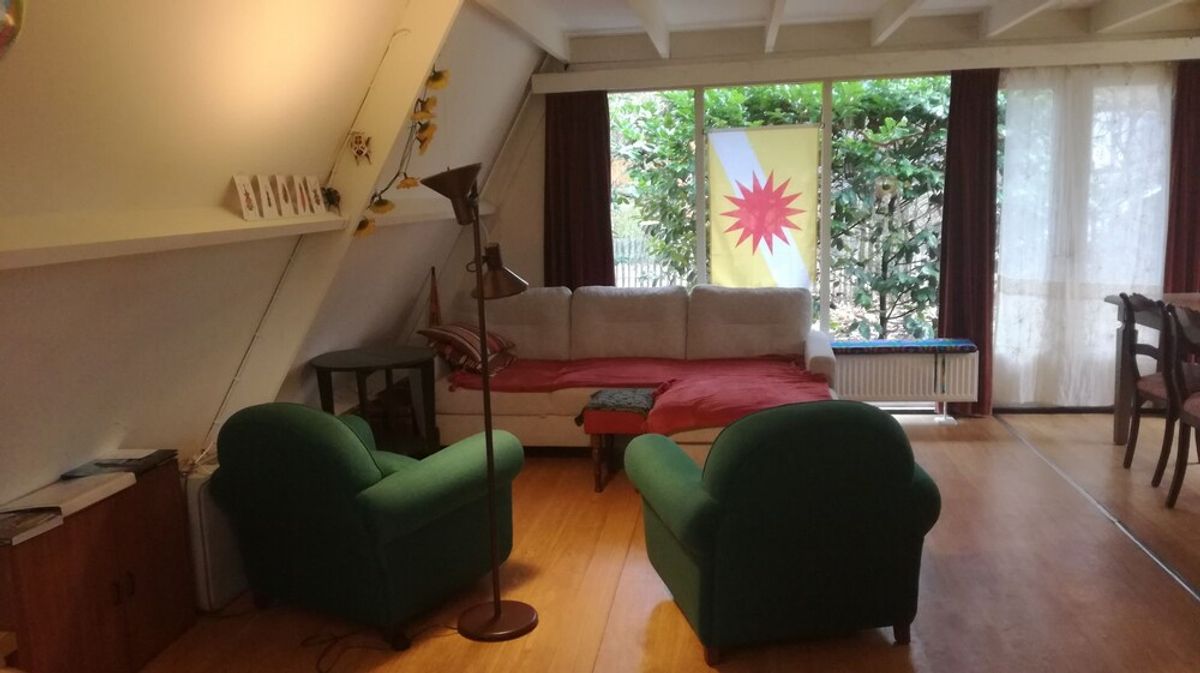 Image of Beautiful Chalet Next to Forest Nature Preserve