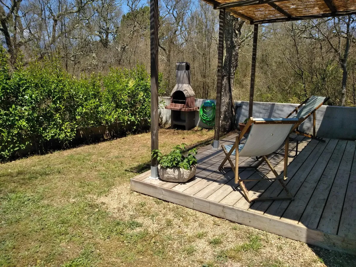 Image of Petit studio sans vis à vis en pleine campagne