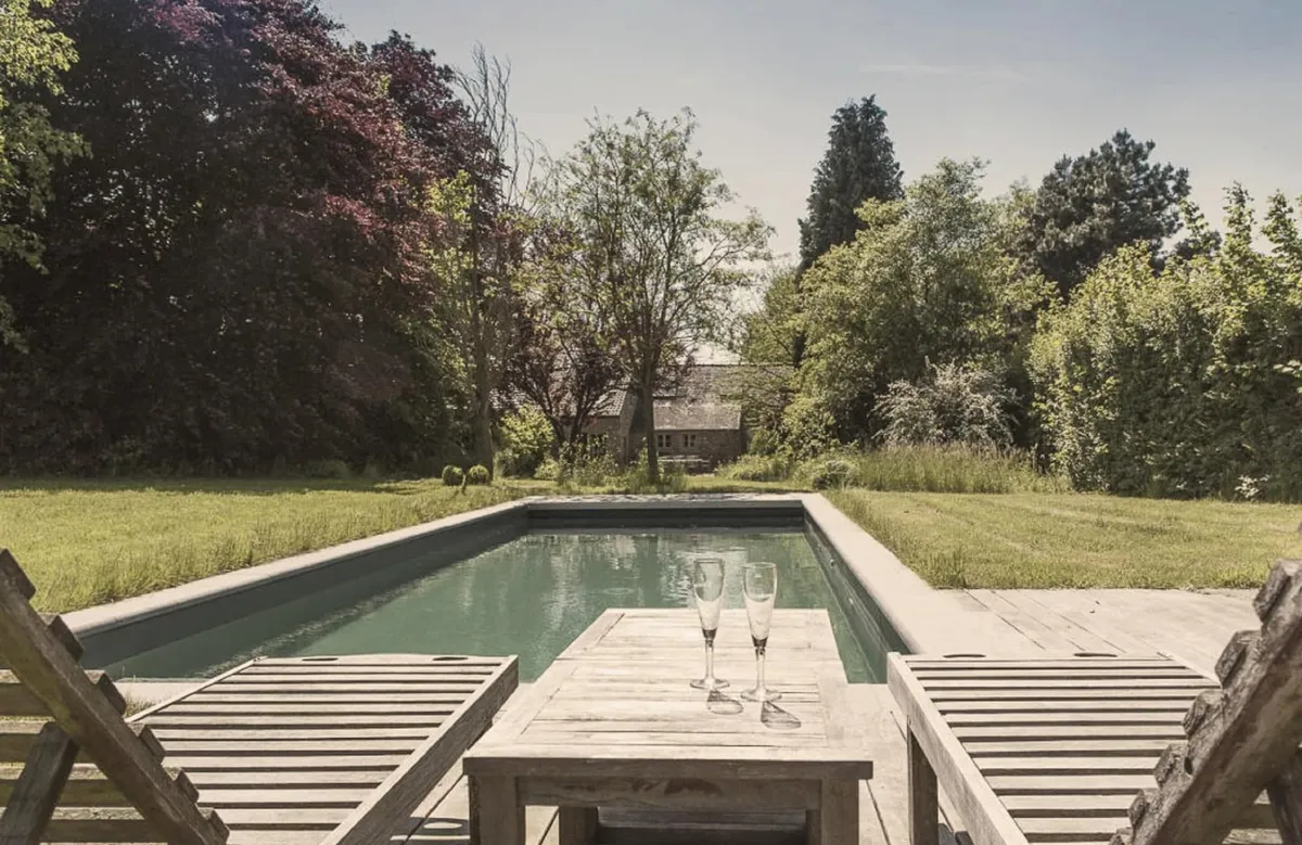 Image of Beautiful Cottage With Pool