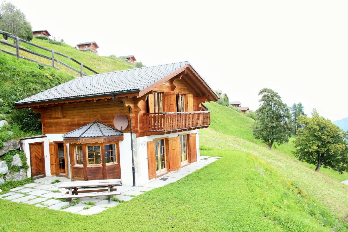 Image of Chalet in Rhone Valley near Ski Lift