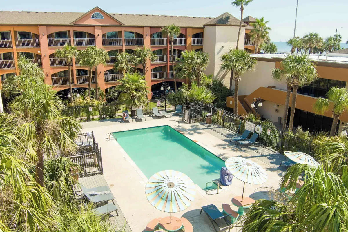 Image of Beachfront Palms Hotel Galveston