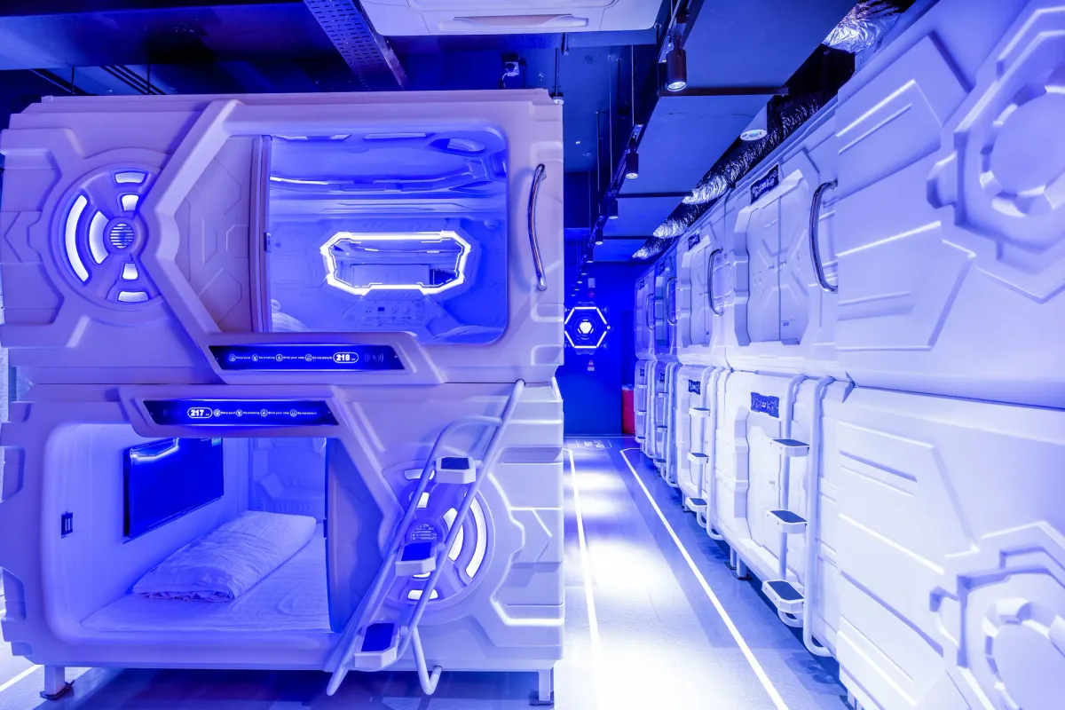Image of MET A Space Pod at Arab Street