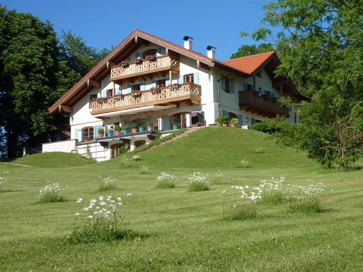Image of La Pause Musicale Near Salzburg Austria Luxury Chalet Swimming Lake