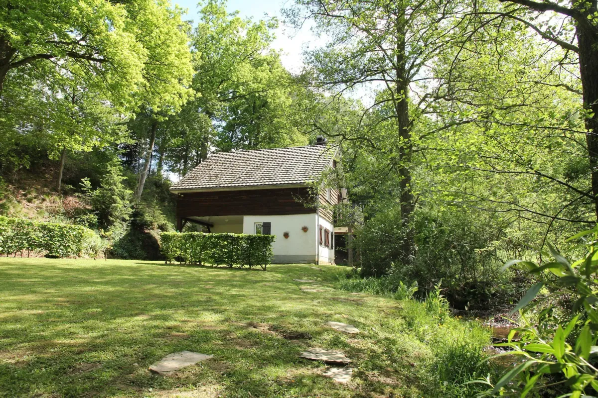 Image of Detached, Cosy Holiday Home With Sauna in a Wooded Area