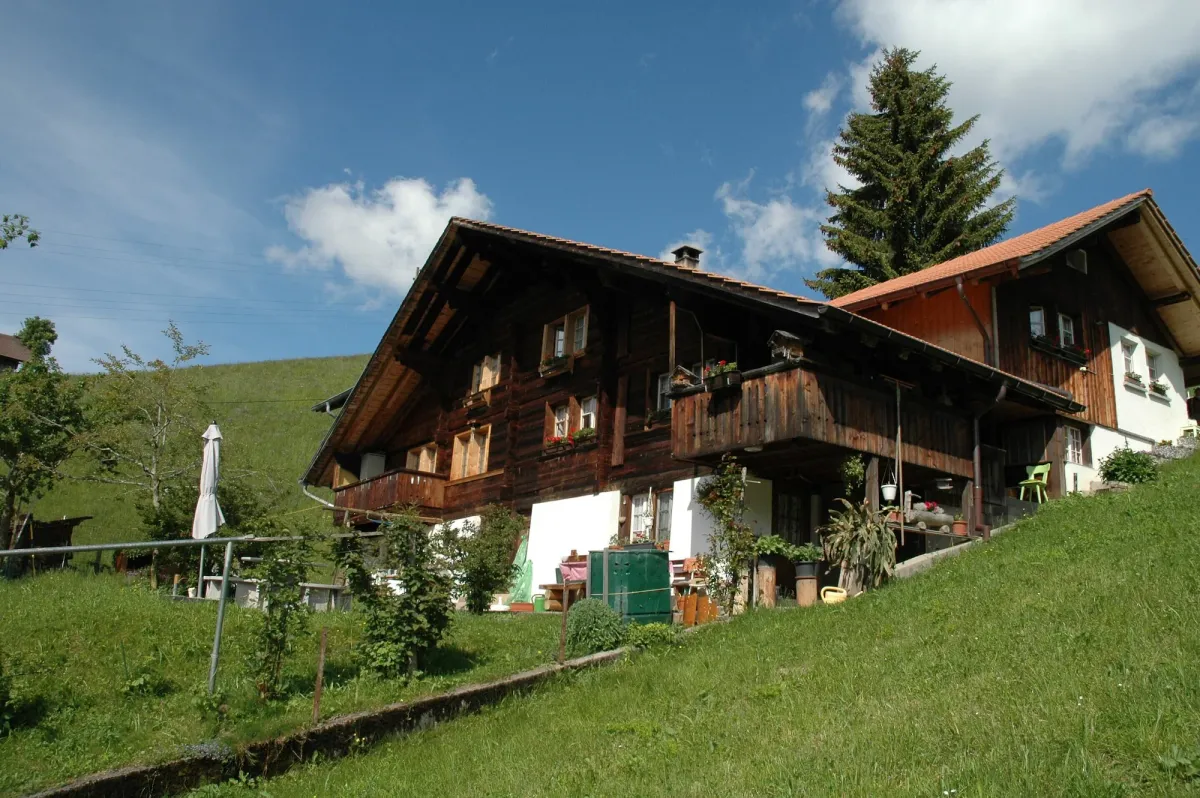 Image of Serene Farmhouse in Habkern With Parking