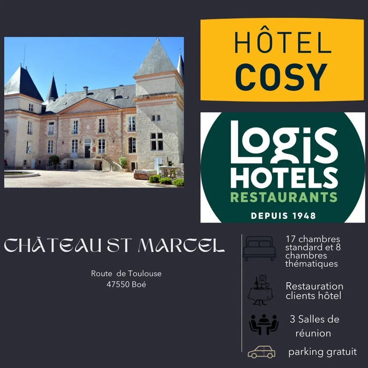Image of Logis Hotels - Château Saint Marcel