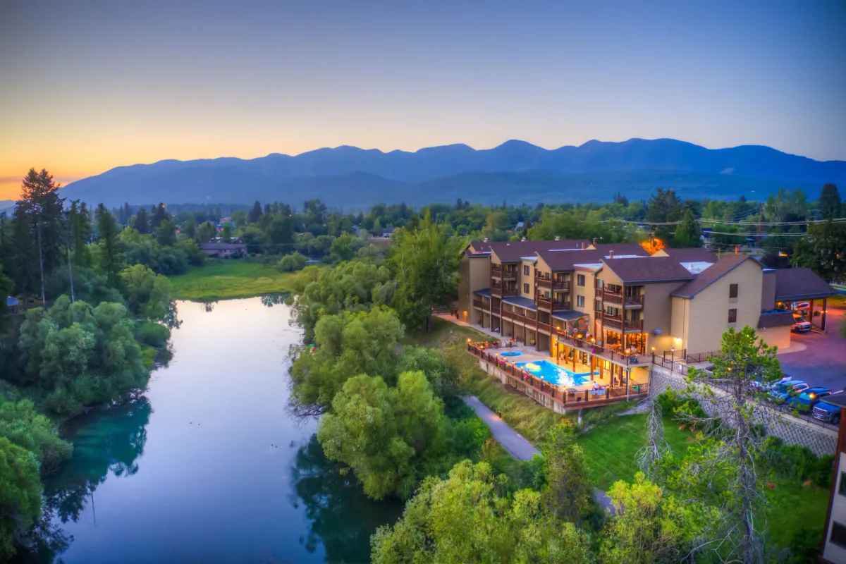 Image of The Pine Lodge on Whitefish River