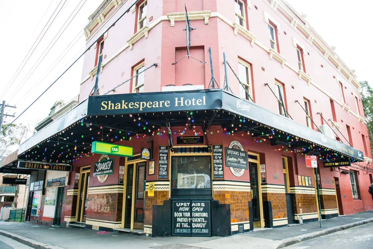 Image of Shakespeare Hotel Surry Hills