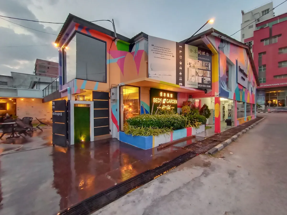Image of Beds In Garden Hostel