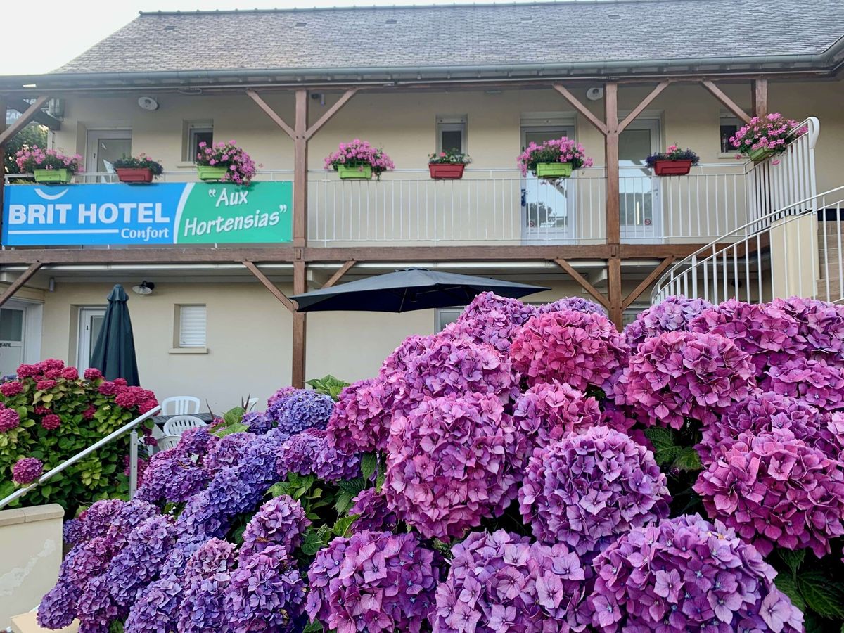 Image of BRIT HOTEL LANNION PERROS-GUIREC -- Aux Hortensias