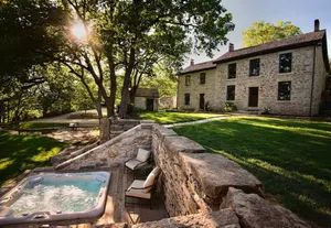 Image of Historic Limestone Estate in the Tallgrass Prairie