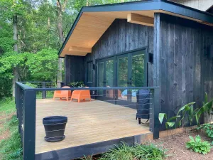 Image of Shou-Sugi-Ban Retreat on the Saluda River