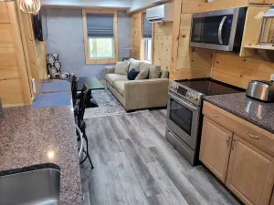 Image of Adorable garden level condo with courtyard and firepit