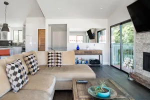 Image of Sharp, Architectural Townhome with San Gabriel Mtn Views