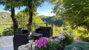 Image of contemporary house breathtaking view