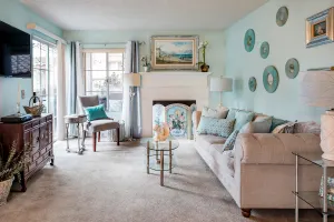 Image of Glamorous Regal Design Home with Private Patio and Garage