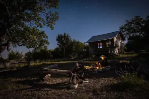 Image of Cute Off-Grid Cabin on 84 acres in Harper, TX
