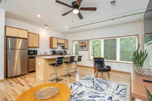 Image of Art at the park Apt #1, 1bedroom in modern bldg.