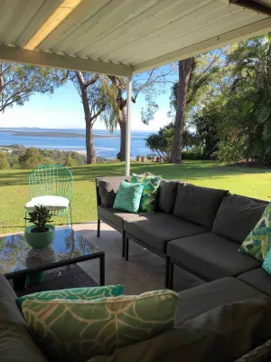 Image of Sunset Spectacular 180 degree City Skyline and Water Views