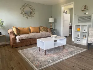 Image of Historic 1BR Apt • Kitchen • Near VSU & SGMC