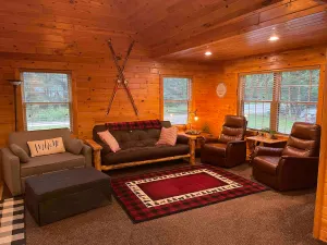 Image of Cozy cottage near snowmobile trail & sandy beach!