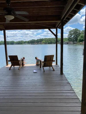 Image of Lake Gaston A Frame- Private Beach & dock