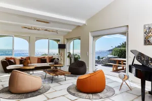 Image of waterfront house