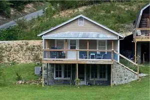 Image of Woody's Little Blue Farm House