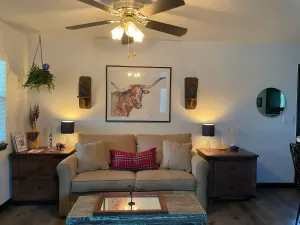 Image of Vintage Cabin with large porch for stargazing