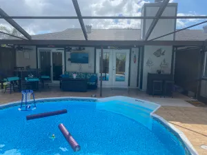 Image of Cozy home complete with pool and outdoor living