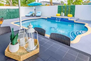 Image of Encanto Family, cozy patio & pool, near to everything