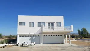 Image of River Front guest house with Ramp, Beach, Volleyball, and Gazebo on the Water