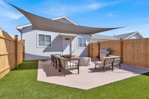 Image of Cozy 3 Bed 2 Bath With Hot tub and patio fireplace