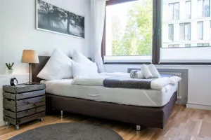 Image of stylish flat near Uni & Central Station