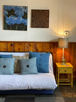 Image of Yellow Submarine trendy basement apt w/courtyard