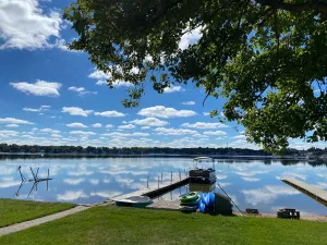 Image of Experience lake life at our 3-bedroom beachfront cottage, near Grand Rapids.