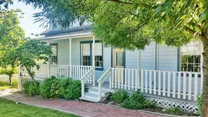 Image of Farmhouse with Hot Tub, charming gardens, serenity,  2 blocks to Main Street!