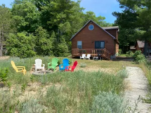 Image of SandyCabins Duplex Beach House - Garden Side Cabin