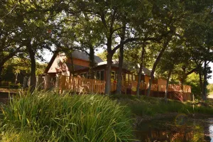 Image of Tranquil Texoma Lake House w/ private lake on .5 acres & steps from Lake Texoma