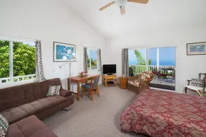 Image of Beautiful, Ocean View Studio- Quiet, Kitchenette, Sleeps 4, Free WiFi & Parking