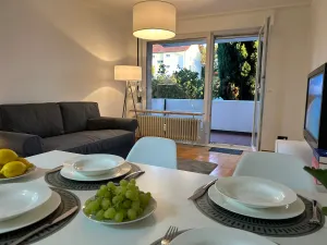 Image of Japandi style Dortmund, parking space, balcony