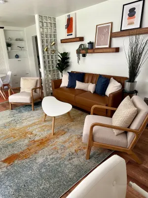 Image of *NEW* Retro Chic Gem: 2BDR Home-Pets OK