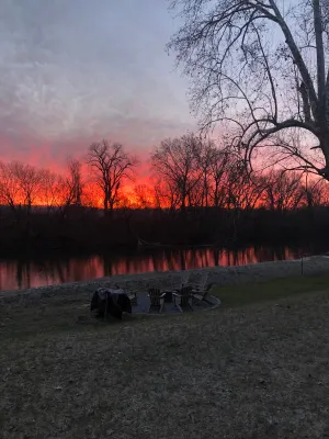 Image of Kingfisher Cottage Right on the Whitewater River