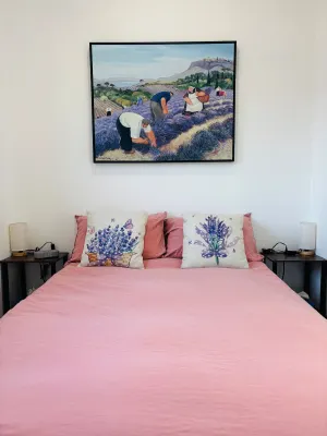 Image of Lodge at the Concord Lavender Farm.