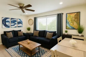 Image of #1 Guest Favorite • King Bed • Free Parking • A/C