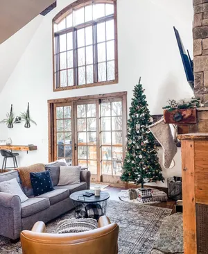 Image of Unique/modern, secluded cabin on 95 river front acres/utv/kayaks & hot tub