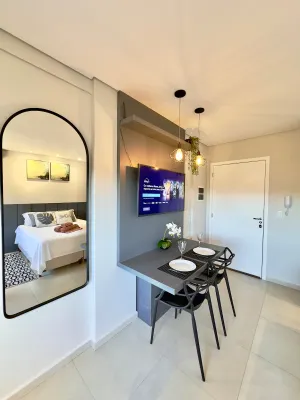 Image of Studio with air-conditioning in the Center!