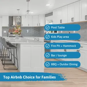 Image of Fall deal: Modern + Luxury. Pool table + Fire Pit