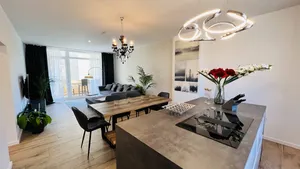 Image of Designer Central Apartment with Parking & Terrace